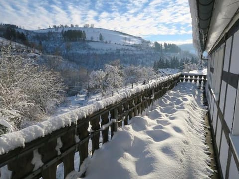 Natural landscape, Winter, Mountain view