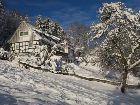 Property building, Natural landscape, Winter