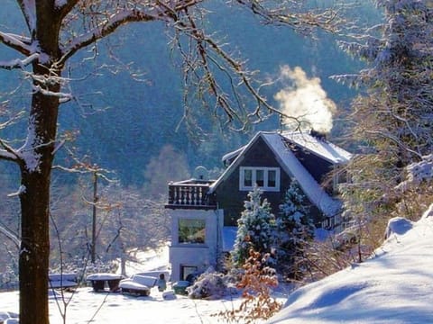 Property building, Natural landscape, Winter, Mountain view