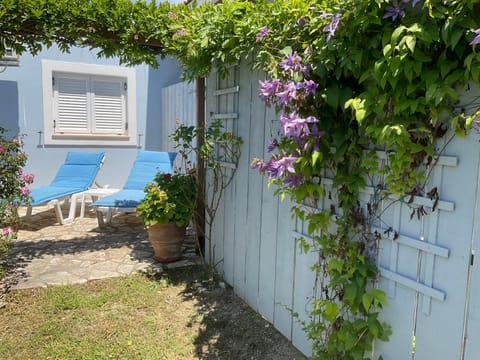 Little Blue House House in Corfu, Greece