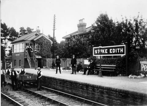 The Waiting Room, Stoke Edith Station, Tarrington House in Malvern Hills District