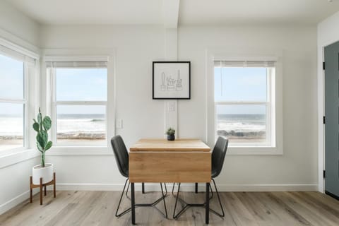 Living room, Seating area, Dining area, Sea view