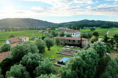 Property building, Patio, Facade/entrance, Natural landscape, Bird's eye view, Garden, View (from property/room), Hiking, Landmark view, Mountain view, Pool view, Area and facilities