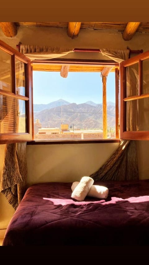 Bed, Natural landscape, Bedroom, Mountain view, towels