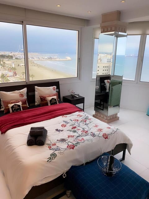 Bedroom, Sea view