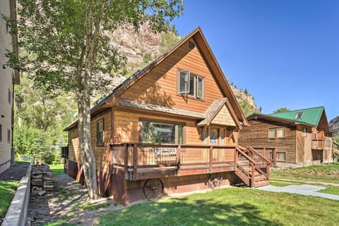 Updated Mtn Home with Deck on Uncompahgre River House in Ouray