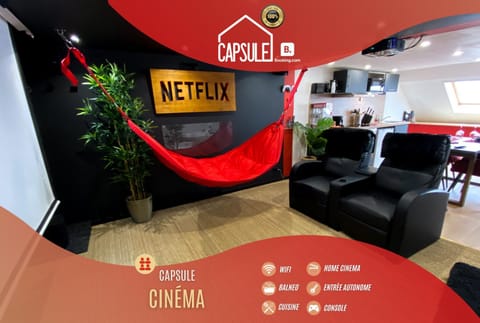 Property logo or sign, TV and multimedia, Living room, Evening entertainment, kitchen