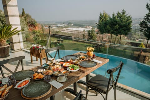 View (from property/room), Pool view, Breakfast