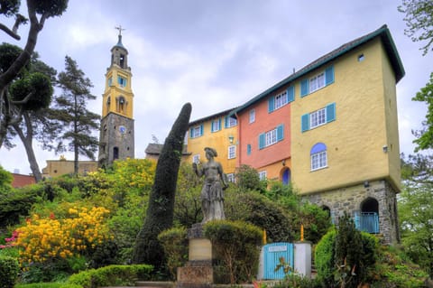 Portmeirion Village & Castell Deudraeth Hotel in Wales