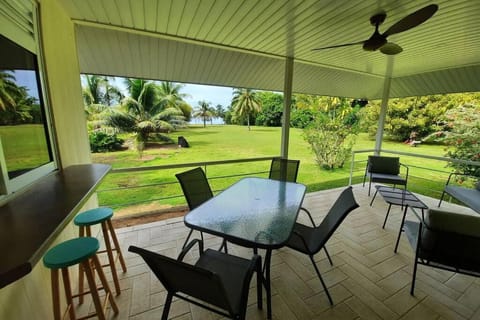 Patio, Garden view, Sea view