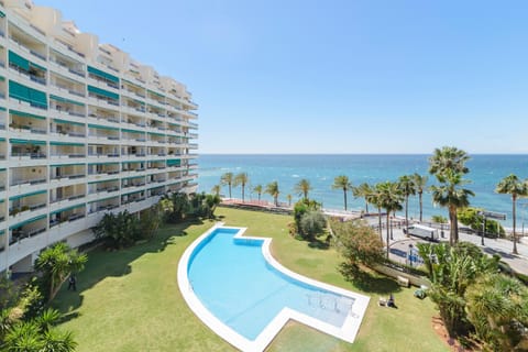 Property building, Day, Natural landscape, Beach, Pool view, Sea view, Swimming pool