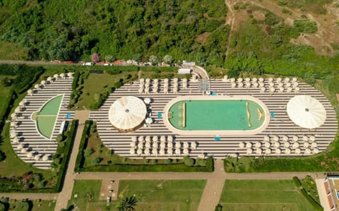 Bird's eye view, Swimming pool