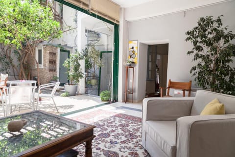 Patio, Living room, Seating area