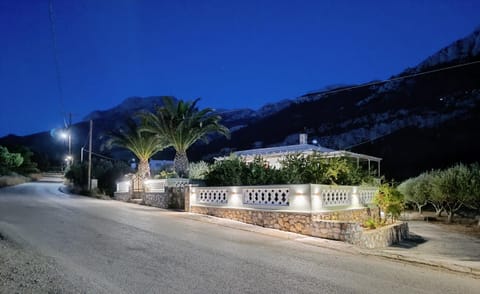 Property building, Night, Neighbourhood, Natural landscape, Mountain view