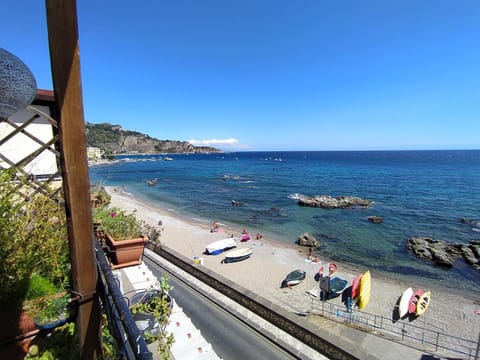 View (from property/room), Balcony/Terrace, Beach, Sea view