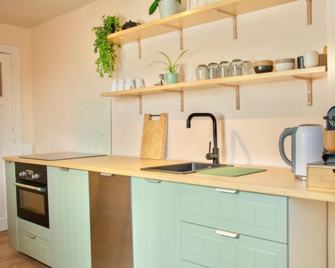 dishwasher, oven, stove, kitchen