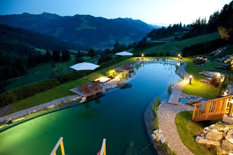 Garden, Mountain view, Swimming pool, Open Air Bath