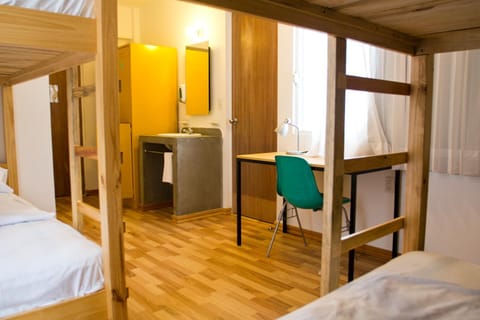 Photo of the whole room, Decorative detail, Bedroom, bunk bed