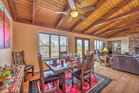 Alto Cabin with Stunning Views, Hot Tub and Sauna! Haus in Ruidoso