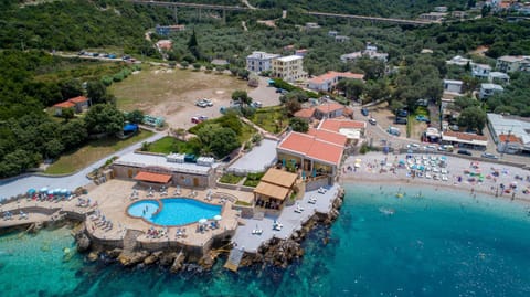 Bird's eye view, Beach, Swimming pool