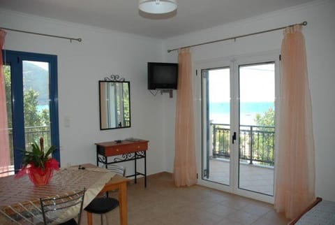 TV and multimedia, Balcony/Terrace, Photo of the whole room, Decorative detail, Sea view