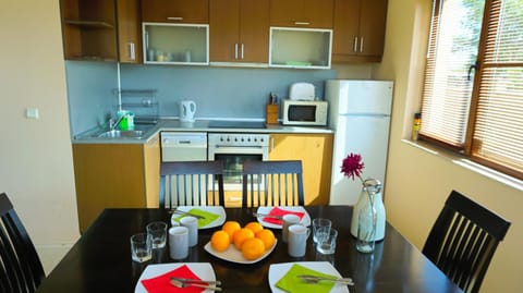 Coffee/tea facilities, Kitchen or kitchenette, Dining area, dishwasher, minibar, pet friendly