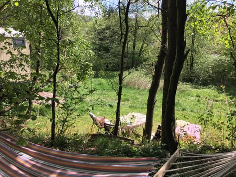 Kuscheliger Zirkuswagen im Wildgarten Luxury tent in Hann. Münden