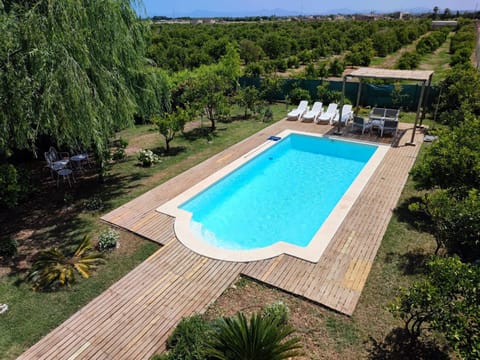 Natural landscape, Garden view, Pool view, Swimming pool, sunbed