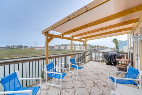 Waterfront Mustang Island Condo with Dock! Apartment in North Padre Island