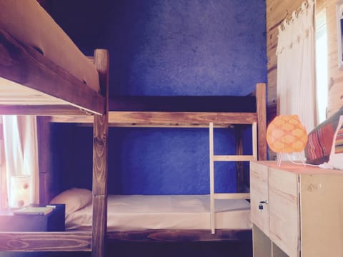 Photo of the whole room, bunk bed