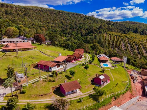 Natural landscape, Bird's eye view, Mountain view