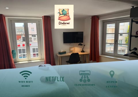 L'endormi - Centre ville - WIFI et NETFLIX Apartment in Clermont-Ferrand