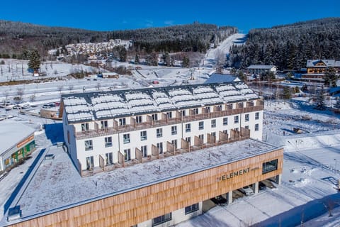 Property building, Neighbourhood, Winter