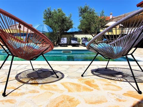 Villa Spark with heated pool in Rogoznica Zecevo Villa in Šibenik-Knin County, Croatia