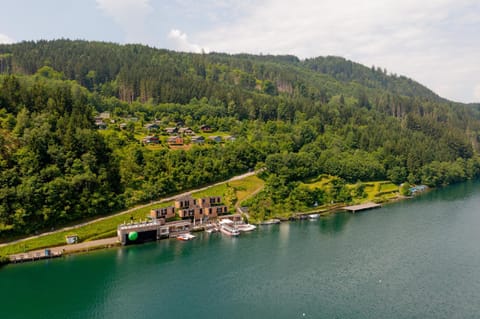 Day, Natural landscape, Bird's eye view, Lake view, Mountain view