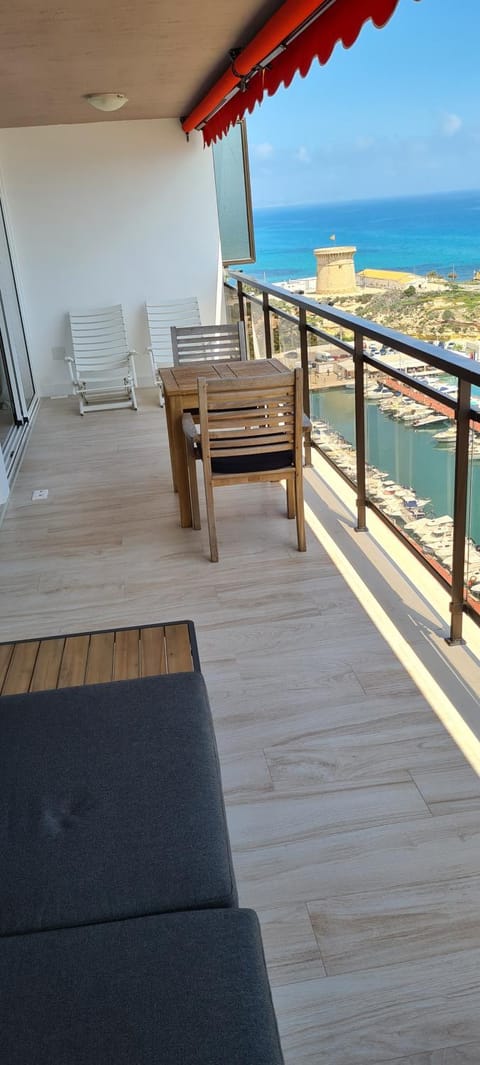 La Isleta Sea View beach apartment - Front Line Wohnung in El Campello