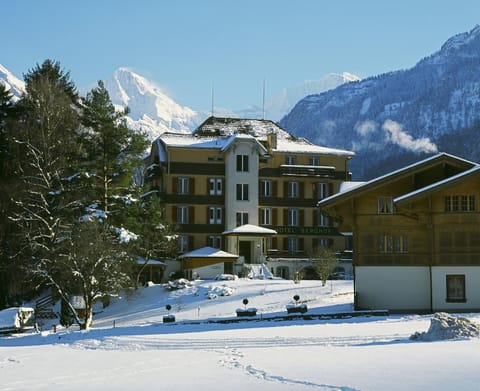 Property building, Day, Winter