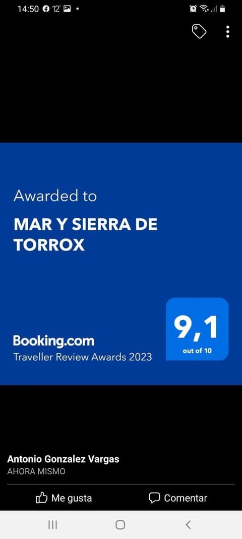 MAR Y SIERRA DE TORROX Condo in Río de Torrox