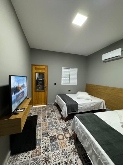 Bed, Photo of the whole room, Bedroom, air conditioner