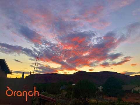 Natural landscape, Mountain view, Sunset