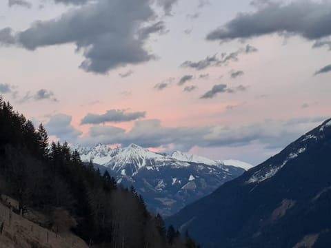 Mountain view, Sunset