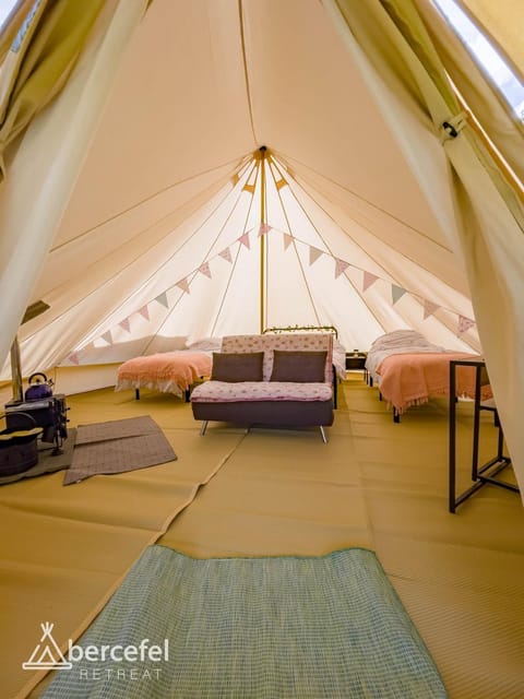 Abercefel Retreat Luxury tent in Wales