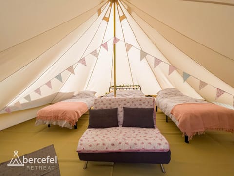 Abercefel Retreat Luxury tent in Wales