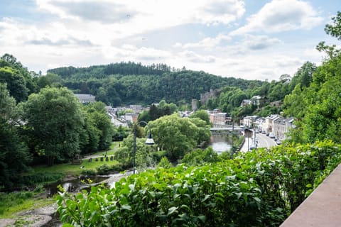 Nearby landmark, Natural landscape, City view, Mountain view, River view