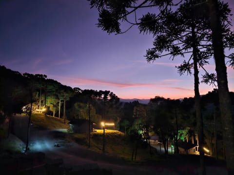 Sunset Serrano Chalés Lodge nature in State of Santa Catarina