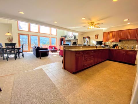 H5 Luxurious StoneHill Townhome with magnificent ski slopes view, hot tub! Maison in Carroll