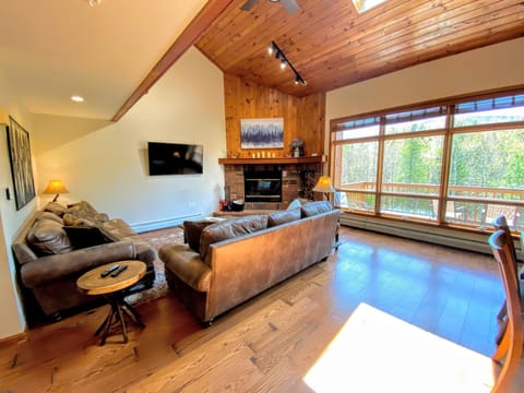 W7 Fully Renovated Townhouse in Bretton Woods with fantastic ski slope views fast WiFi Chalet in Carroll