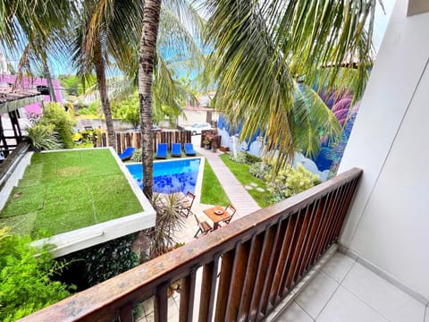 Pool view, Inner courtyard view