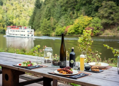 Balcony/Terrace, River view, Dinner