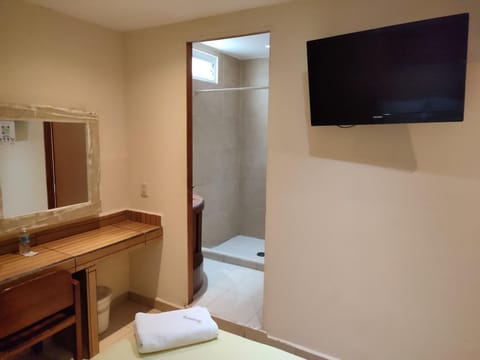 Bed, Bathroom, TV and multimedia, Photo of the whole room, Bedroom, towels